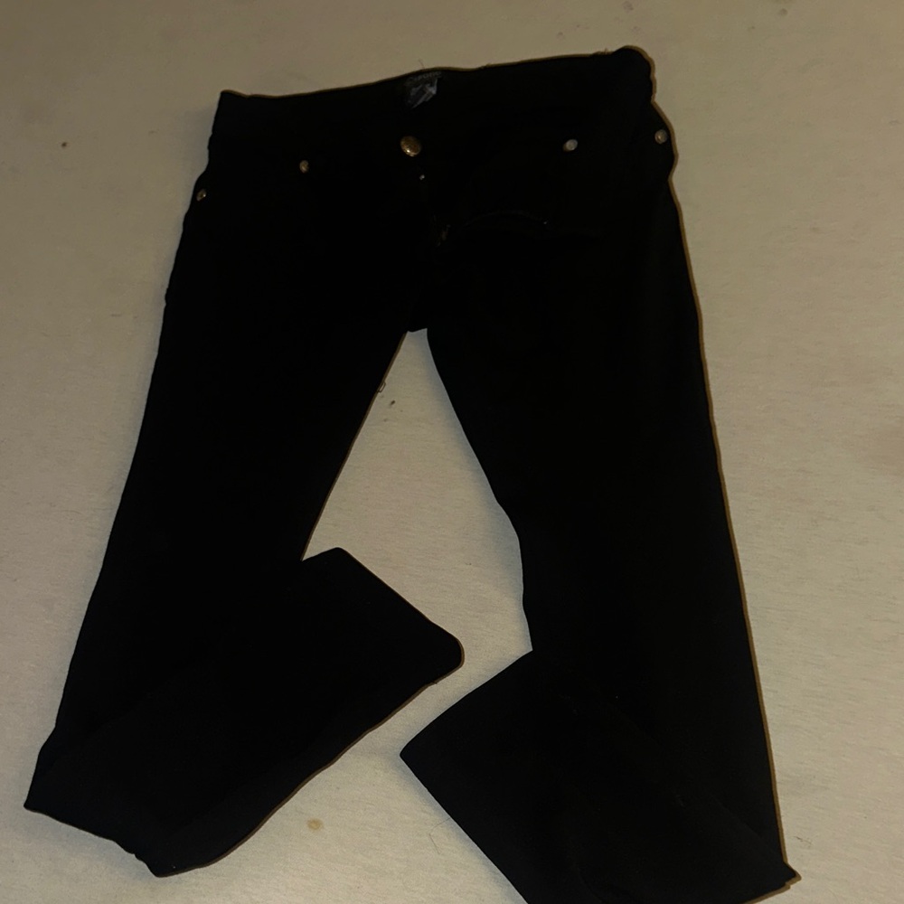 Womens Size L Cisono Black Jeans